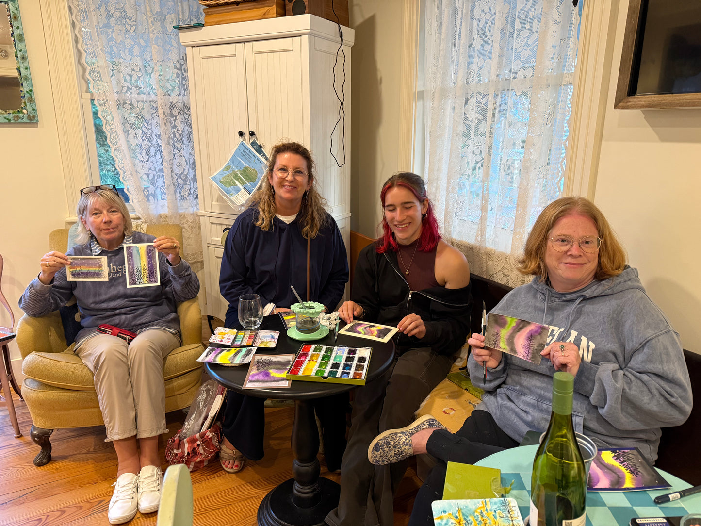 Monhegan Watercolor Art Retreat 2027 ~ July 23-27 Session 2