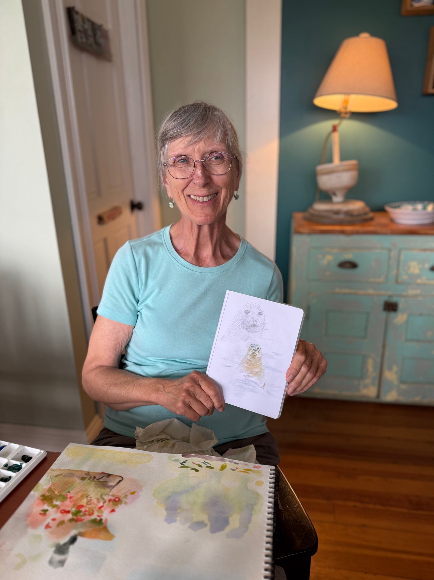 Monhegan Watercolor Art Retreat 2027 ~ July 23-27 Session 2