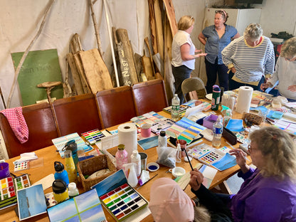 Monhegan Watercolor Art Retreat 2027 ~ July 23-27 Session 2
