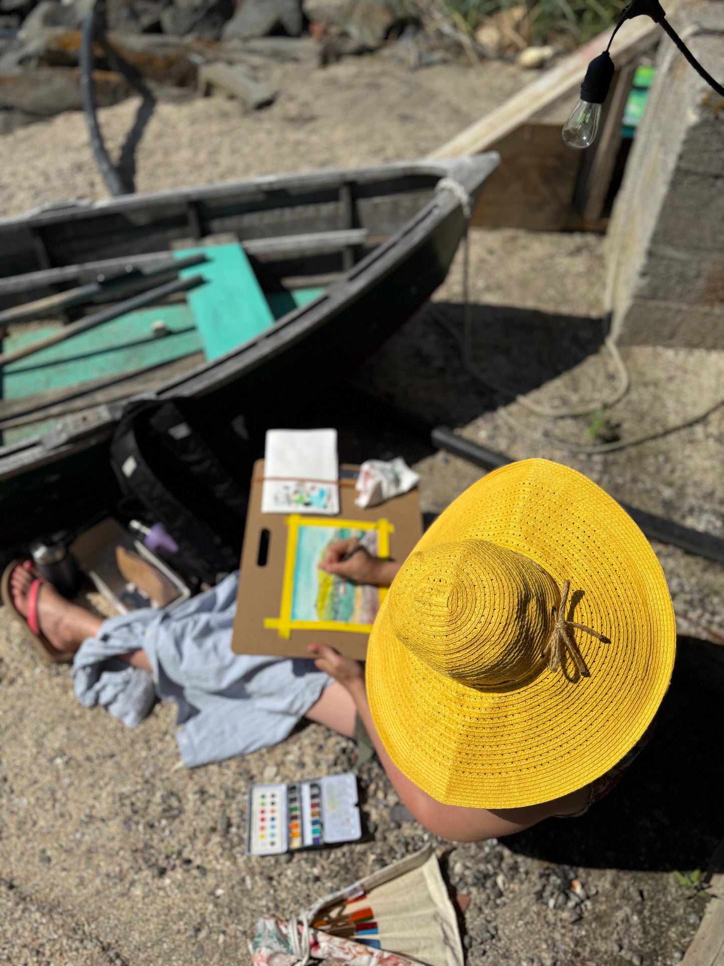 Monhegan Watercolor Art Retreat 2027 ~ July 23-27 Session 2