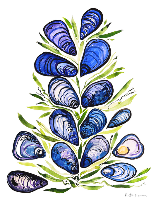 Mussel Tree Fine Art Print
