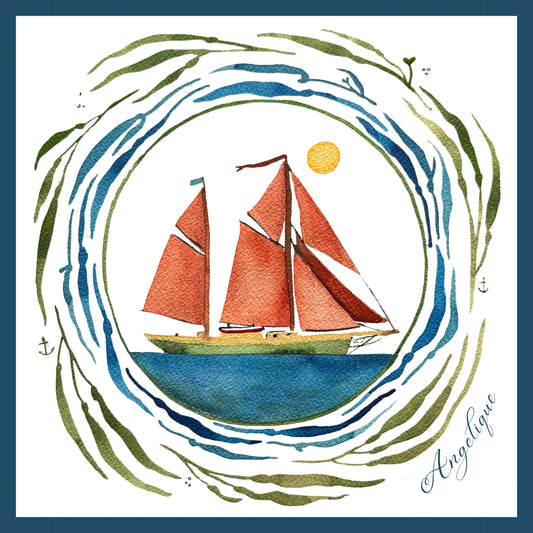 Angelique ~ A Maine Windjammer